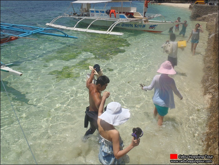 Cebu island hopping tour – 6 Apr 2012