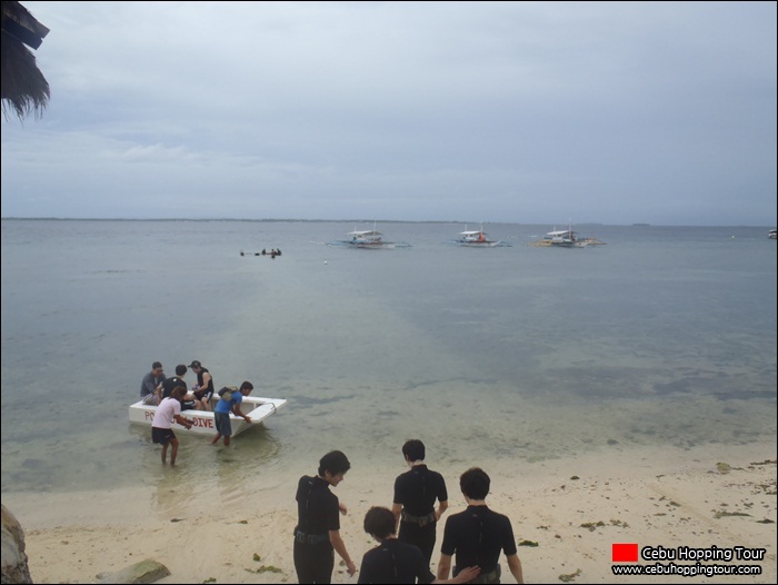 Cebu Nalusuan island hopping tour – 16 Jan 2013