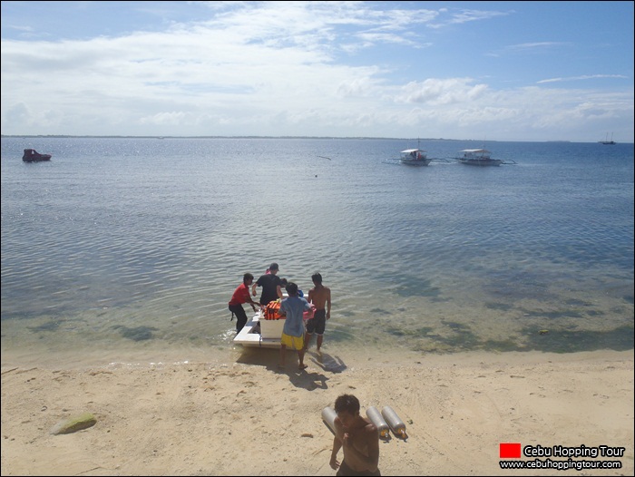 Cebu Nalusuan island hopping tour – 1 Feb 2013