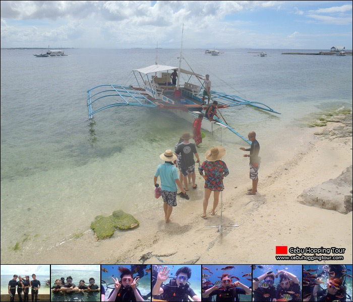 Cebu Nalusuan island hopping tour – 8 Feb 2013