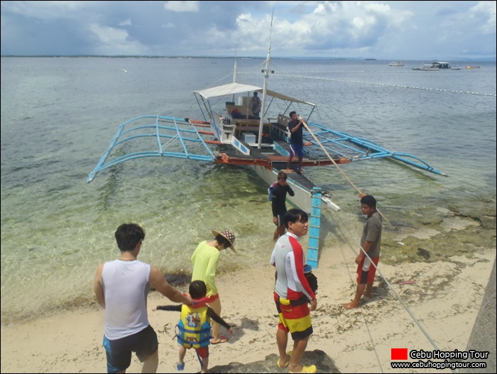 Cebu Nalusuan island hopping tour – 3rd July 2013