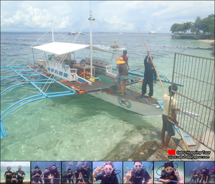 Cebu Nalusuan island hopping tour – 7 Aug 2013