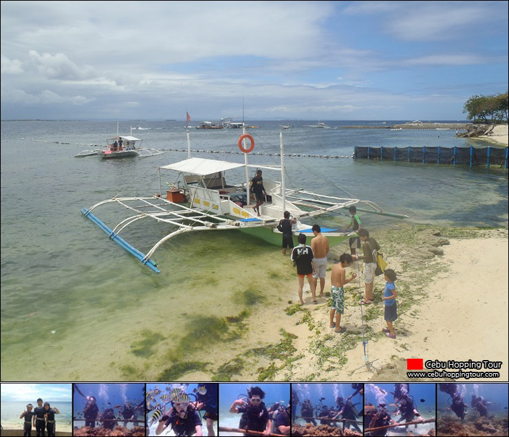 Cebu Nalusuan island hopping tour – 6 Apr 2014