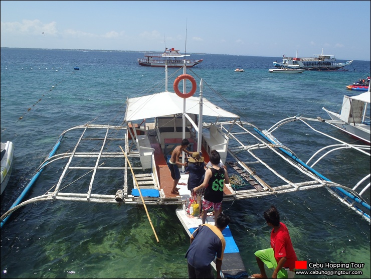 Cebu Olango island hopping tour - 1 Aug 2014