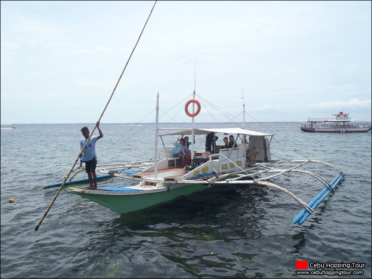 Cebu Nalusuan island hopping tour - 3 Aug 2014