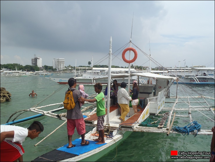 Cebu Nalusuan island hopping tour - 27 Sep 2014