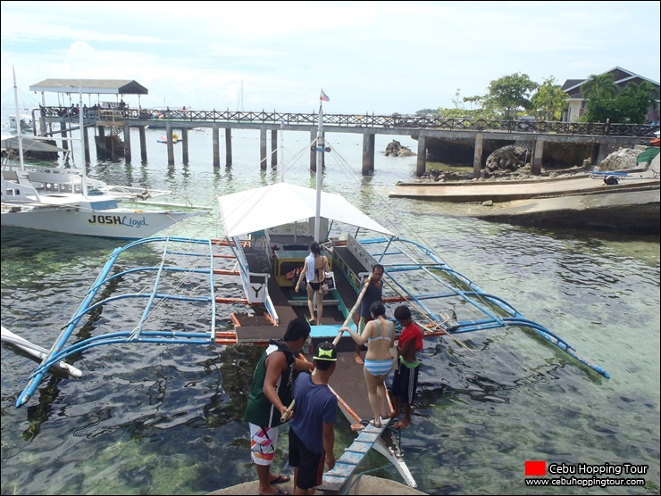 Cebu Hilutugnan & Nalusuan island hopping tour - 1 Nov 2014