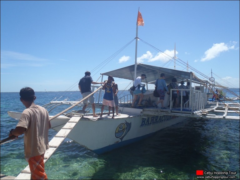 Cebu Nalusuan island hopping tour on 20 Feb 2016