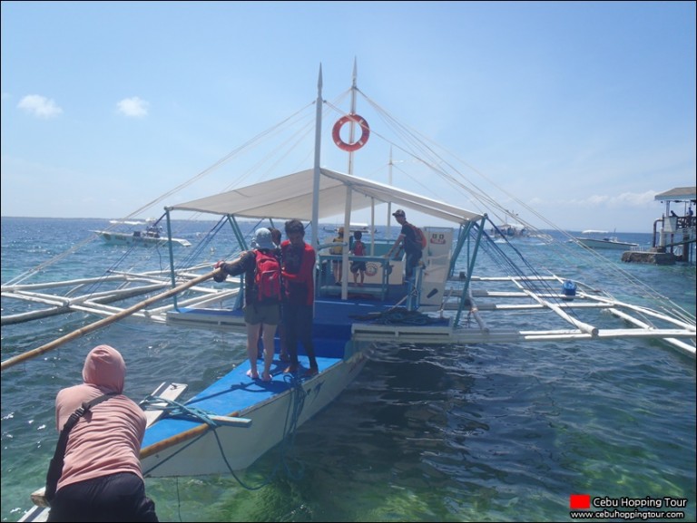 Cebu Hilutungan island hopping tour on 20 Mar 2016