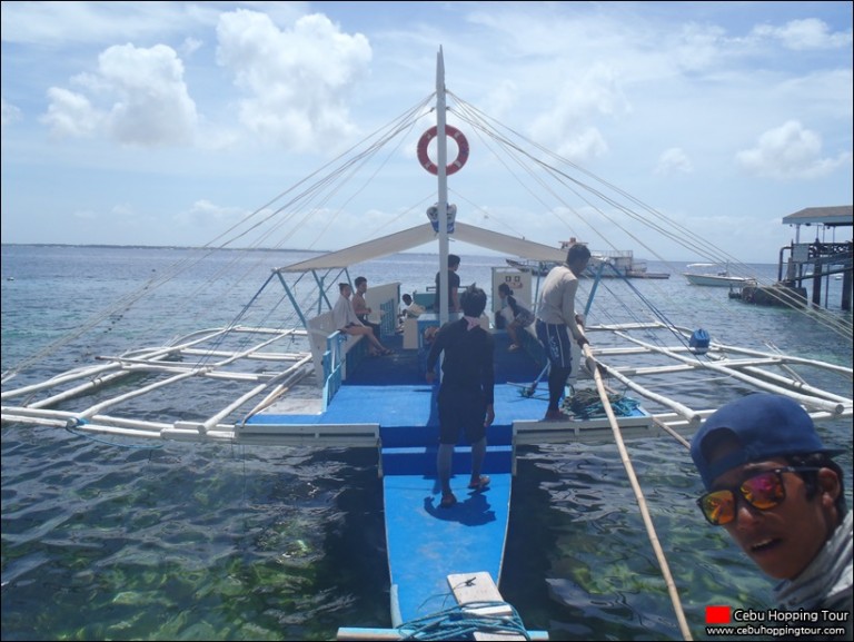 Cebu Nalusuan island hopping tour on 29 Feb 2016