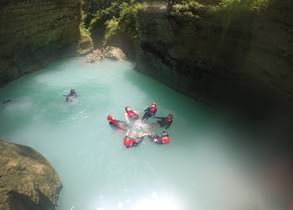 Kawasan Canyoneering Tour Badian Course