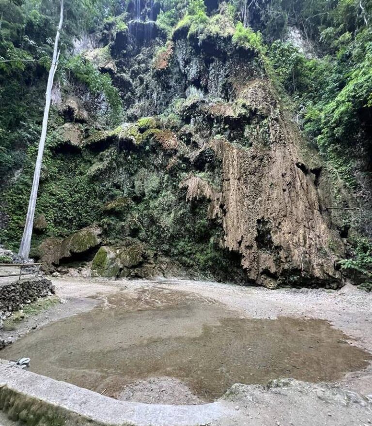 Current situation of Tumalog Falls